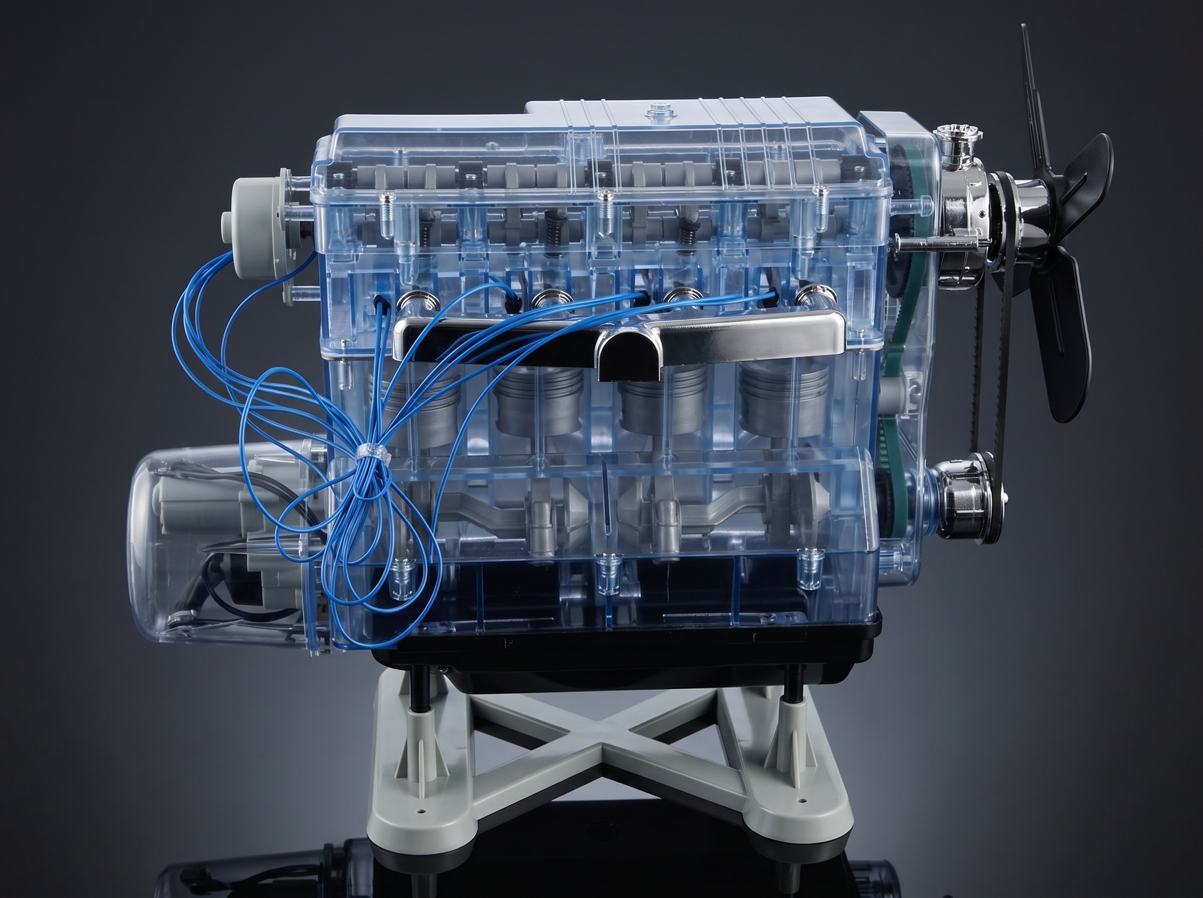 Fonksiyonel (Hareketli) Motor Maketi